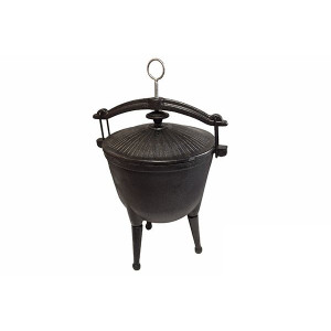 Kociołek myśliwski 11L.czarny